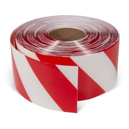 Incom Floor Marking Tape 0.050" thick abrasion, chemical and wear-resistant PVC 4" W x 100' L AS451